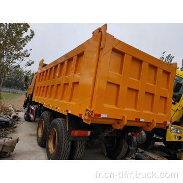 HOWO 6x4 375hp Euro2 15cbm 30ton camion à benne basculante